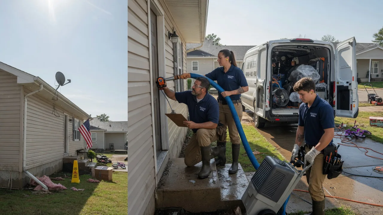 Ceiling Water Damage Restoration in Bettendorf, IA near me